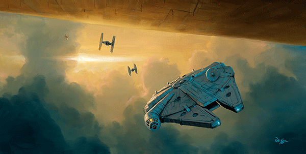 Rescuing Luke Star Wars